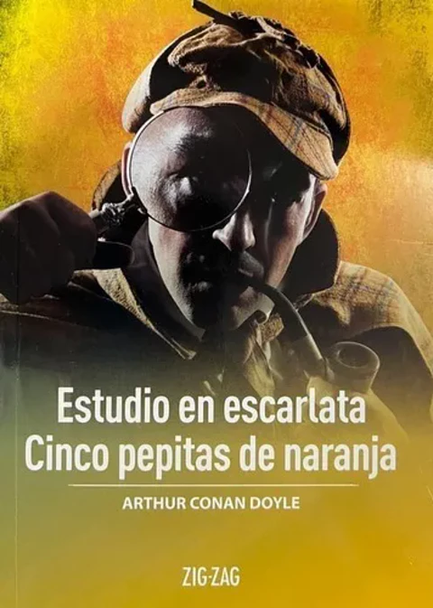 Estudio en escarlata Y Cinco pepitas de naranja