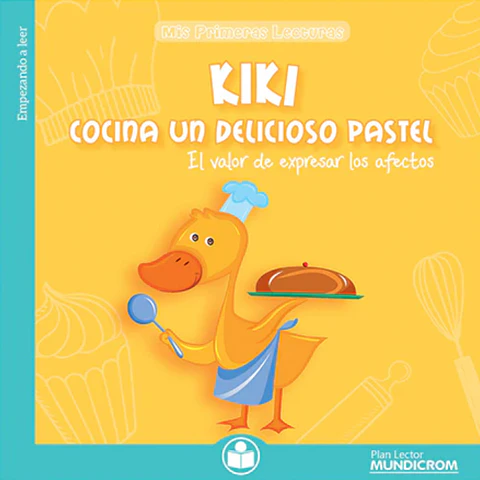 Kiki cocina un delicioso pastel