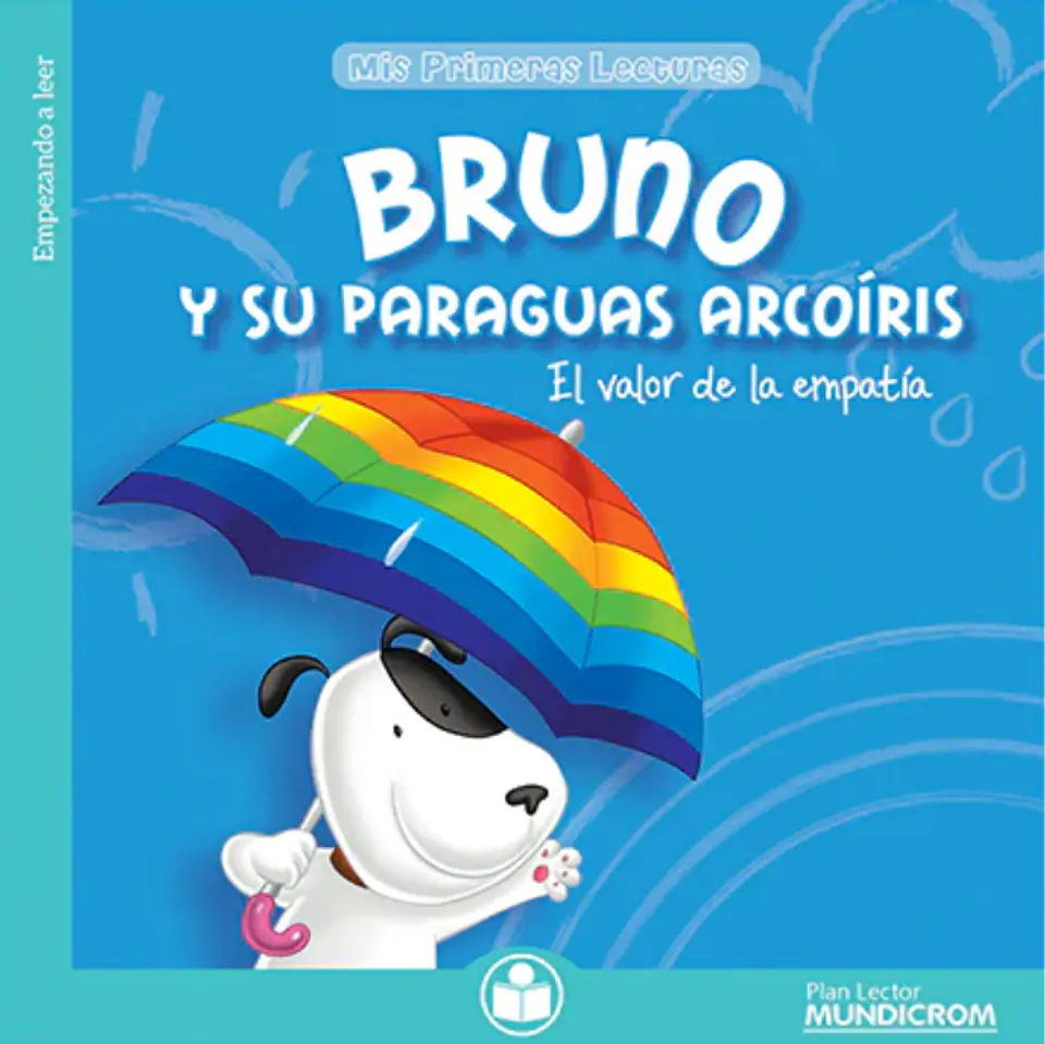Bruno y su paraguas de arcoíris 1