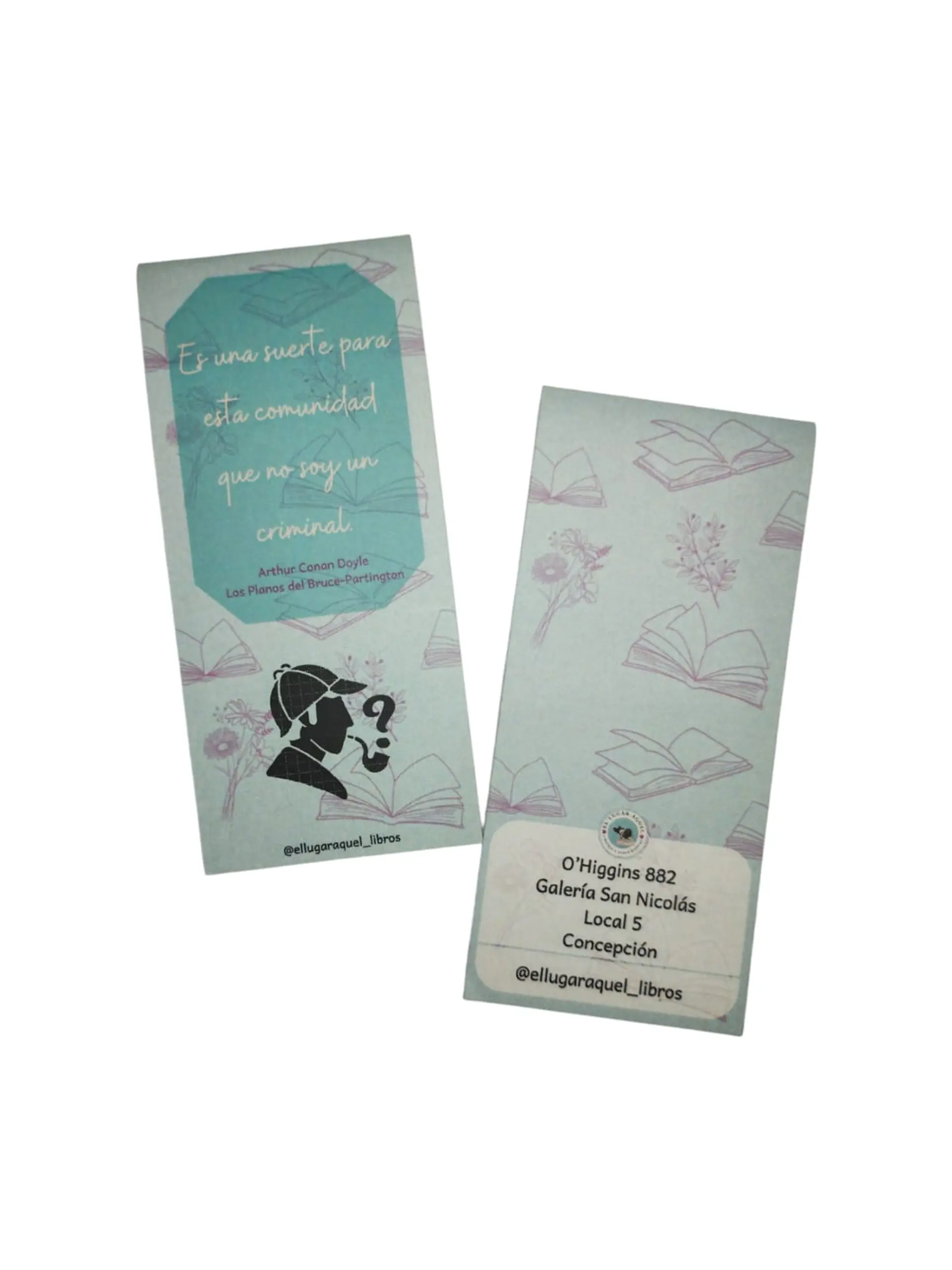 Marcapáginas magnético Sherlock Holmes - El Lugar Aquel  1
