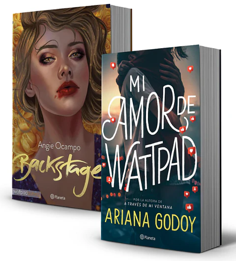 Pack de Wattpad Ariana Godoy & Angie Ocampo