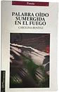 Palabra oído sumergida en el fuego - Miniatura 1