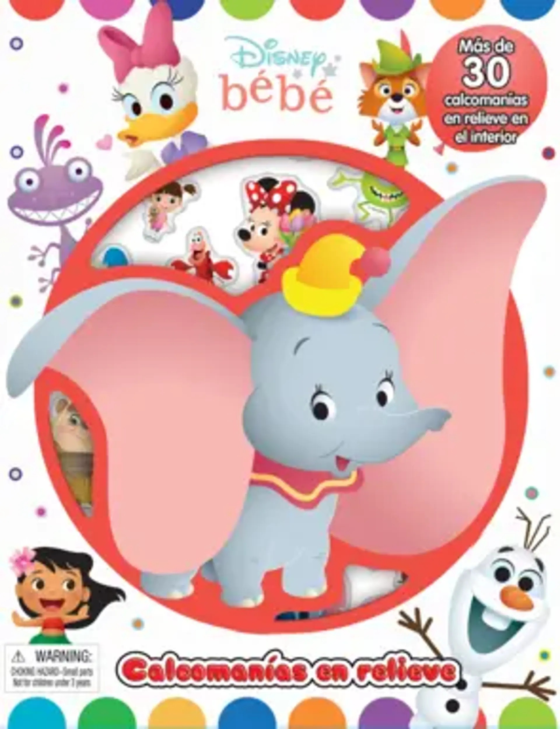 Disney bebé Calcomanías en relieve 1