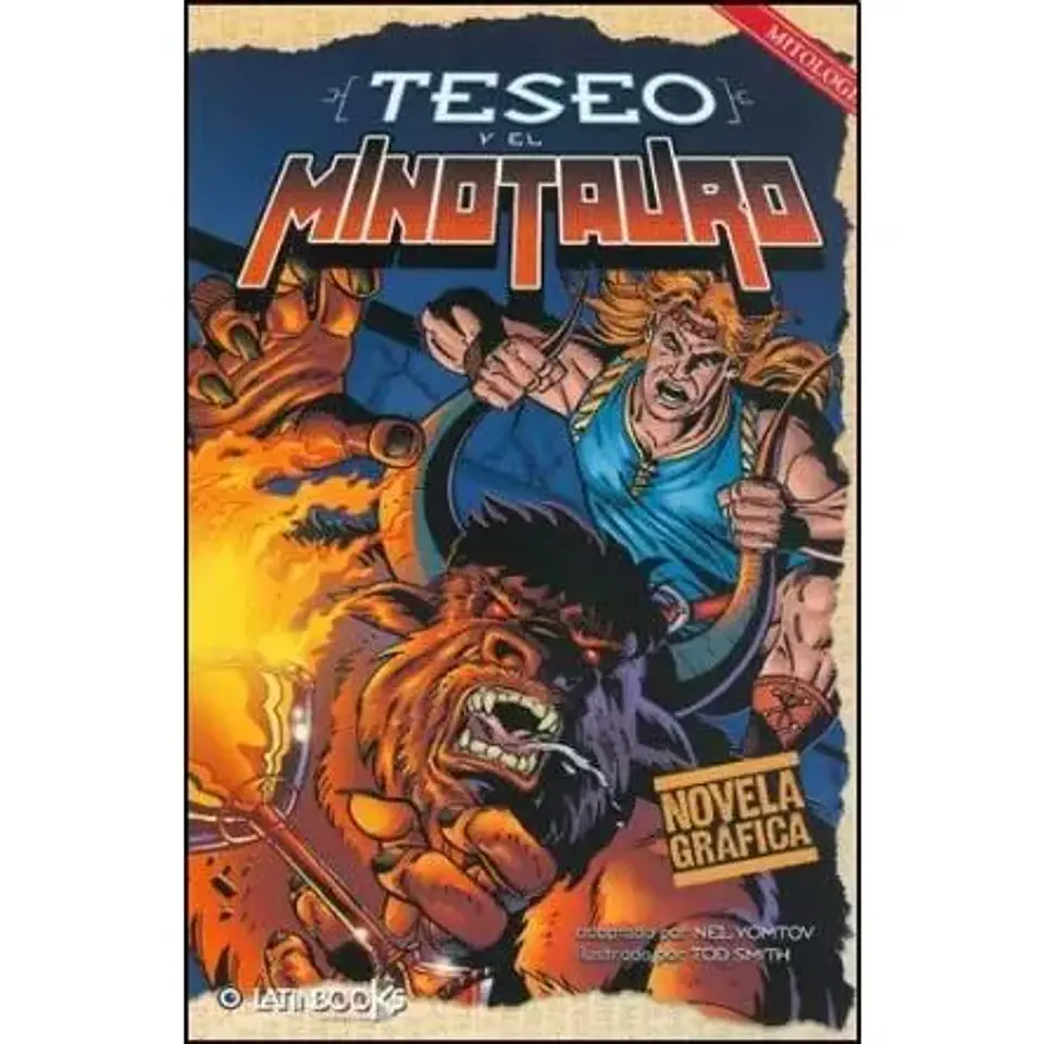NOVELA GRÁFICA - TESEO Y EL MINOTAURO 1