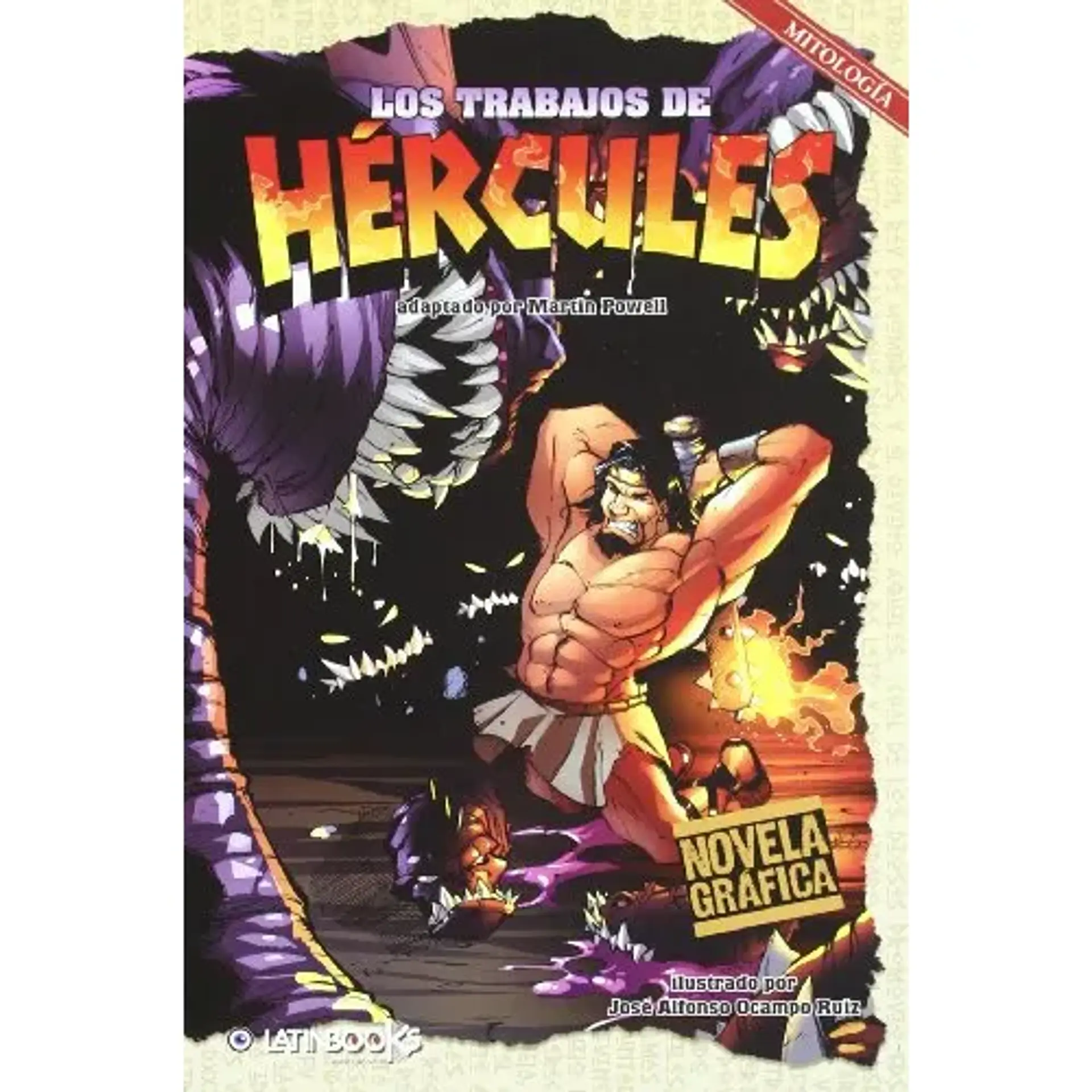 NOVELA GRÁFICA - LOS TRABAJOS DE HÉRCULES 1