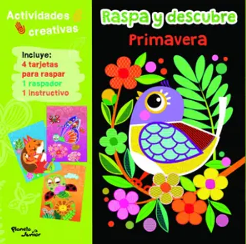 Raspa y descubre: PRIMAVERA