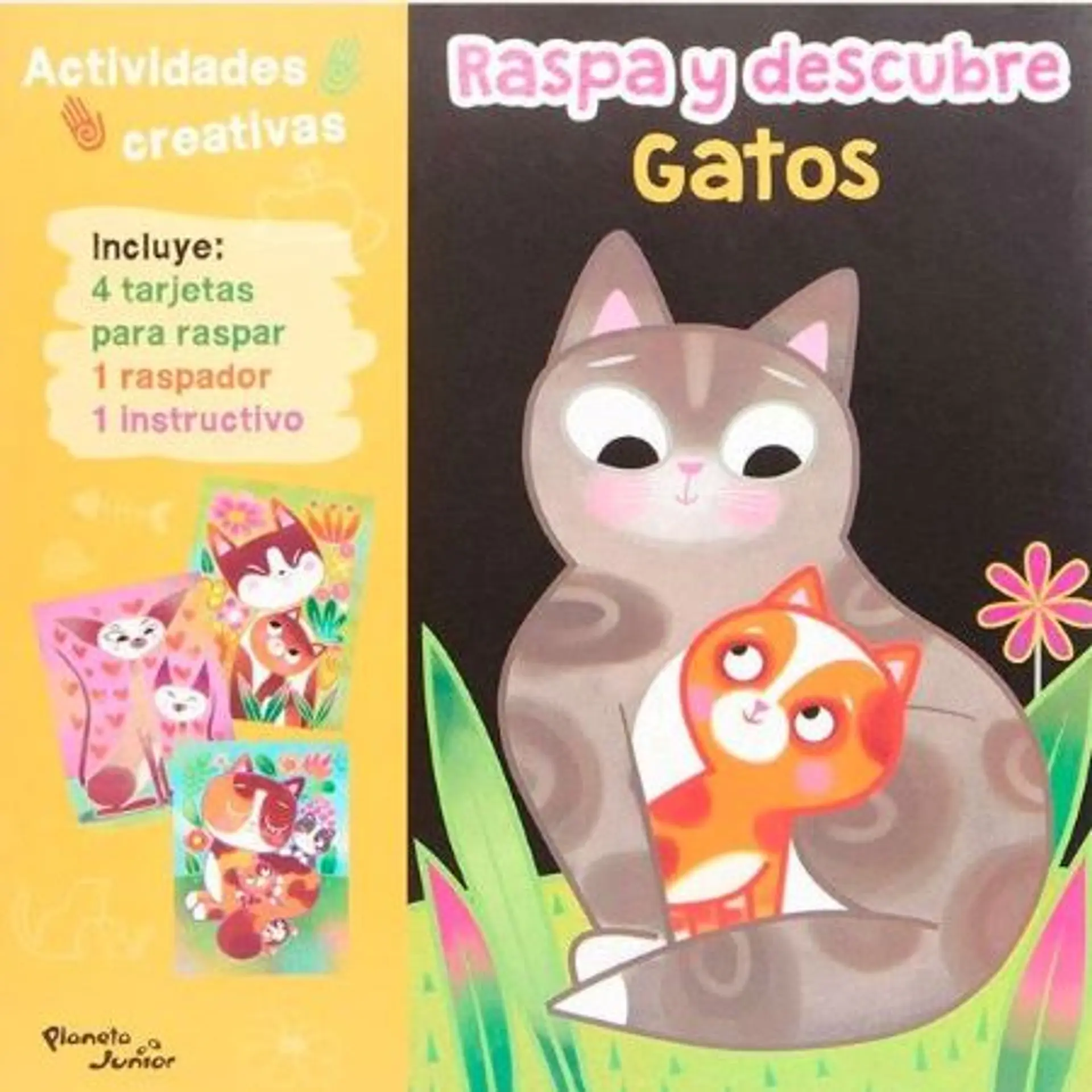 Raspa y descubre - Gatos 1
