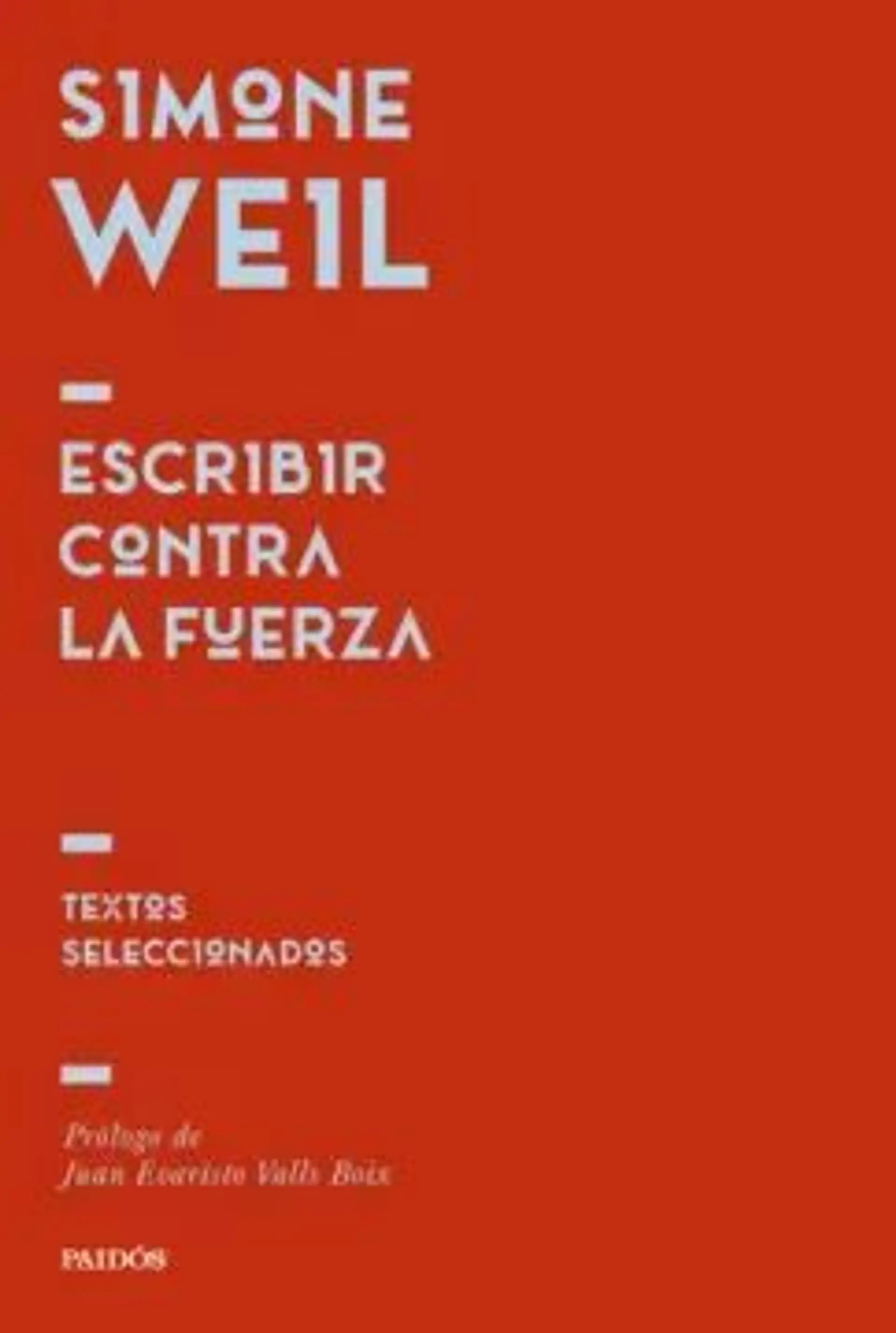Escribir contra la fuerza 1
