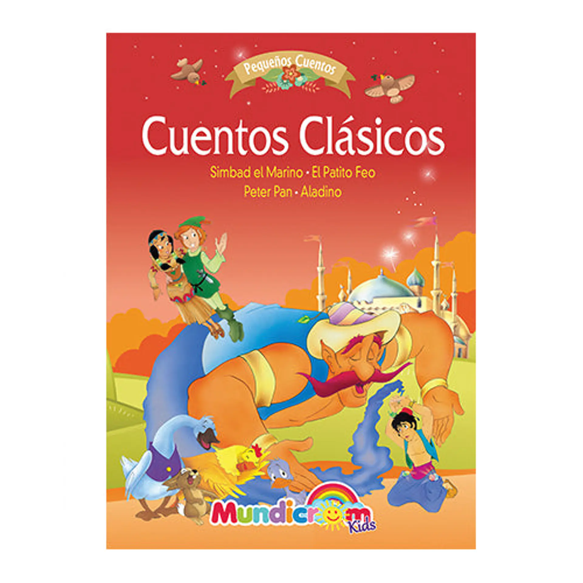 CUENTOS CLASICOS SIMBAD EL MARINO- EL PATITO FEO- PETER PAN- ALADINO 1