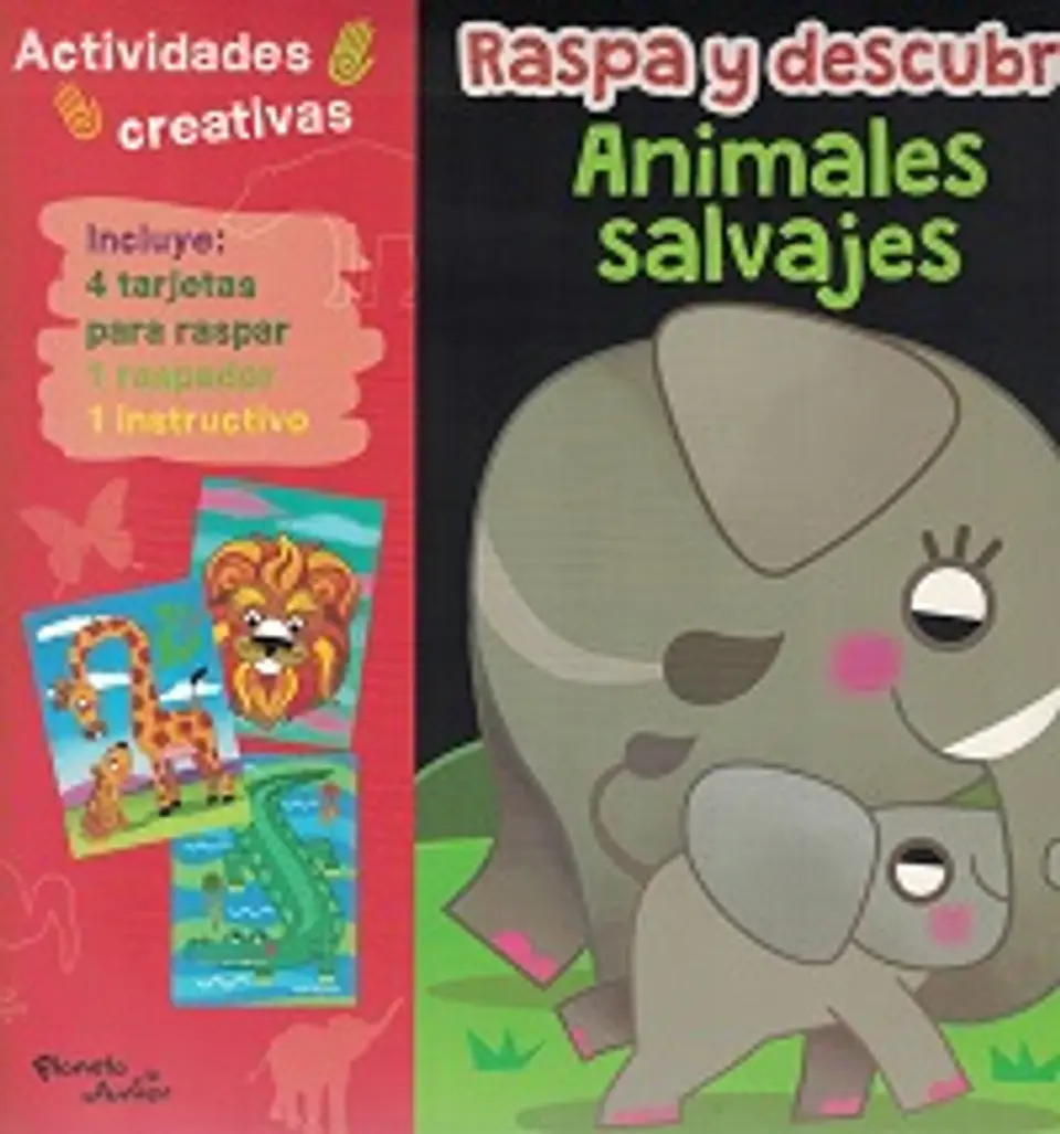 Raspa y descubre: Animales salvajes 1