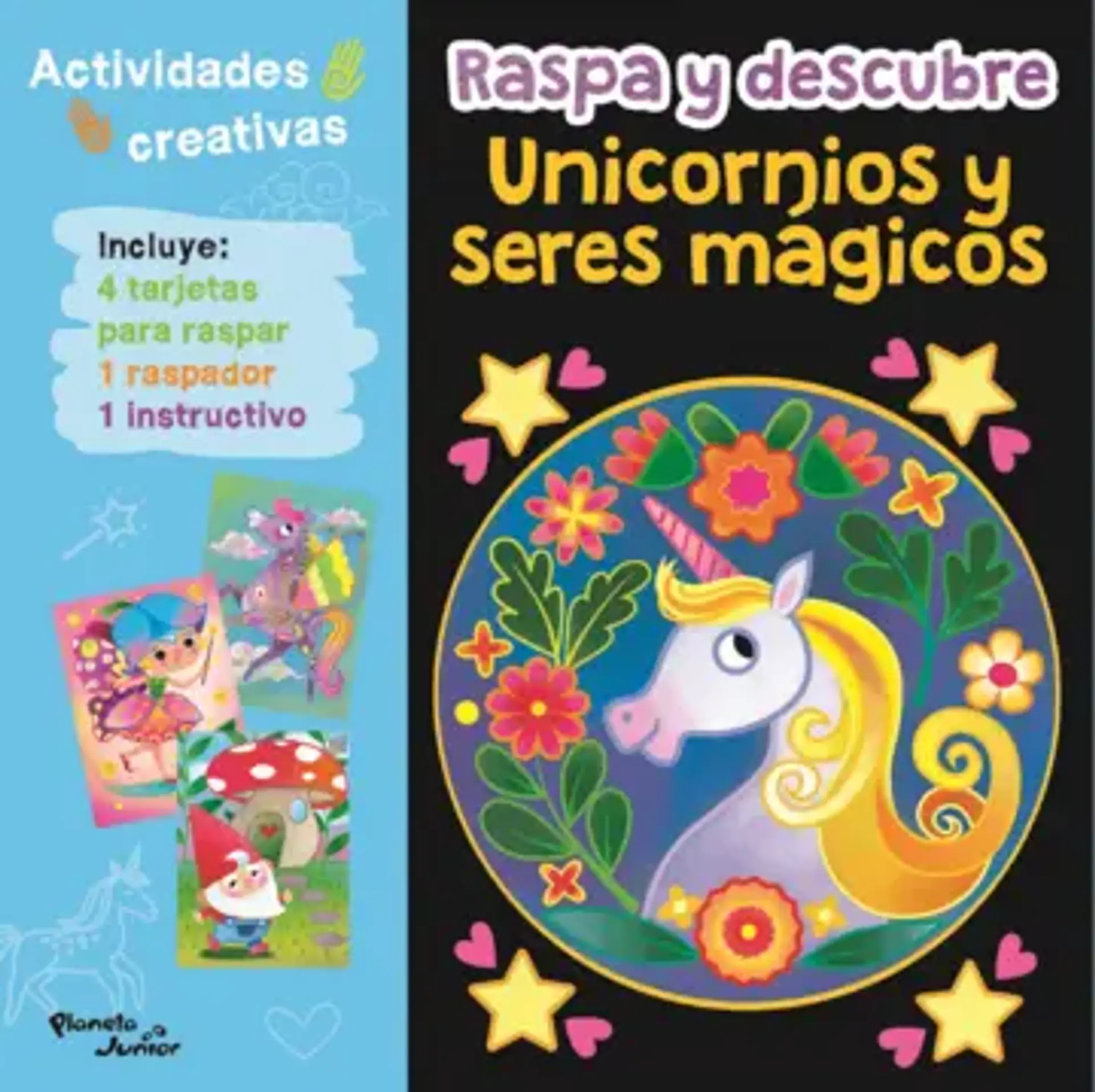 Raspa y descubre: Unicornios y seres mágicas 1
