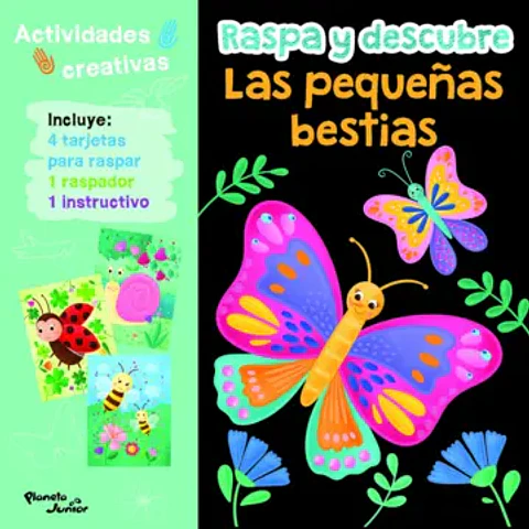 Raspa y descubre: Las pequeñas bestias