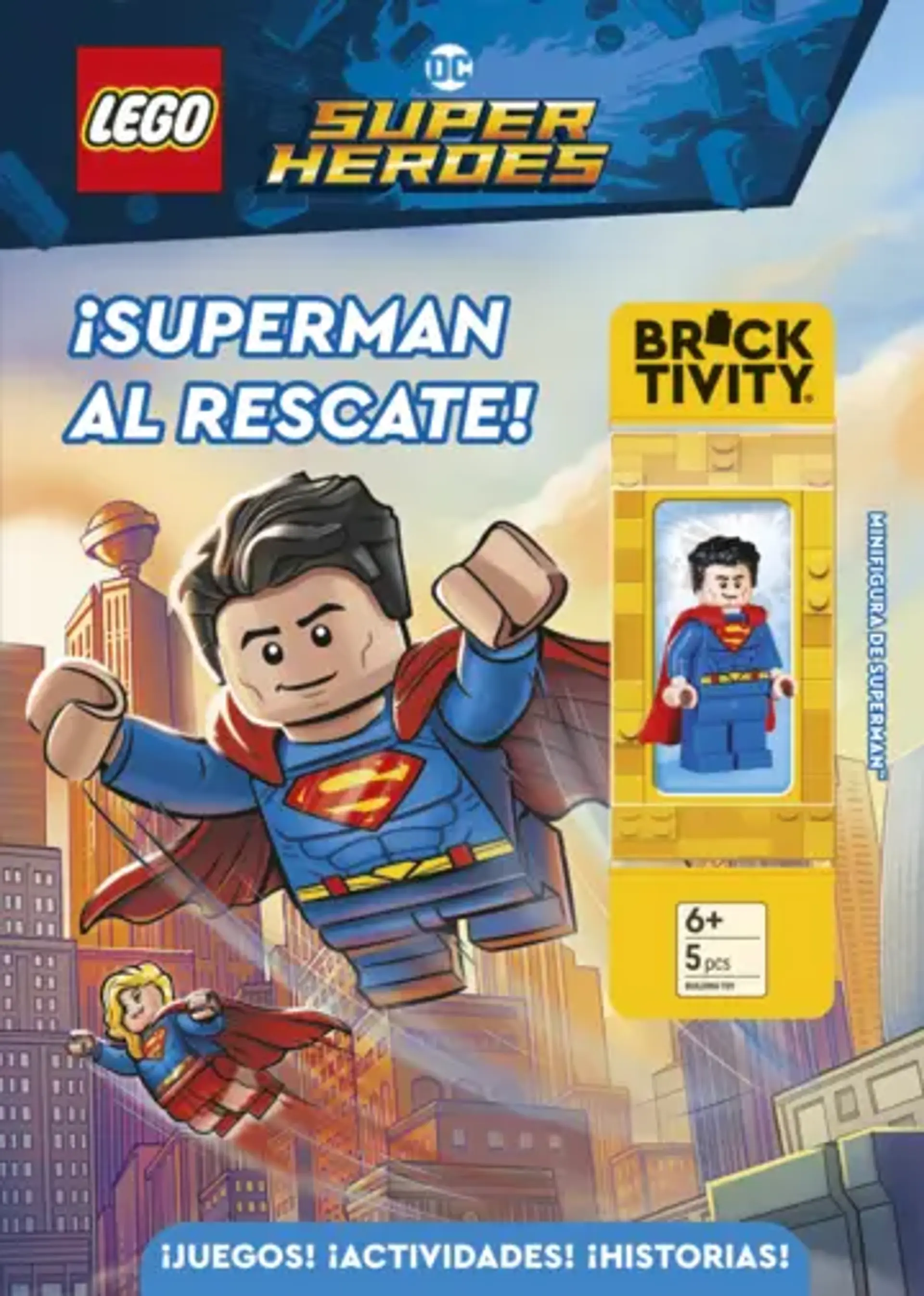 Superman al rescate!. Lego DC Comics super heroes 1