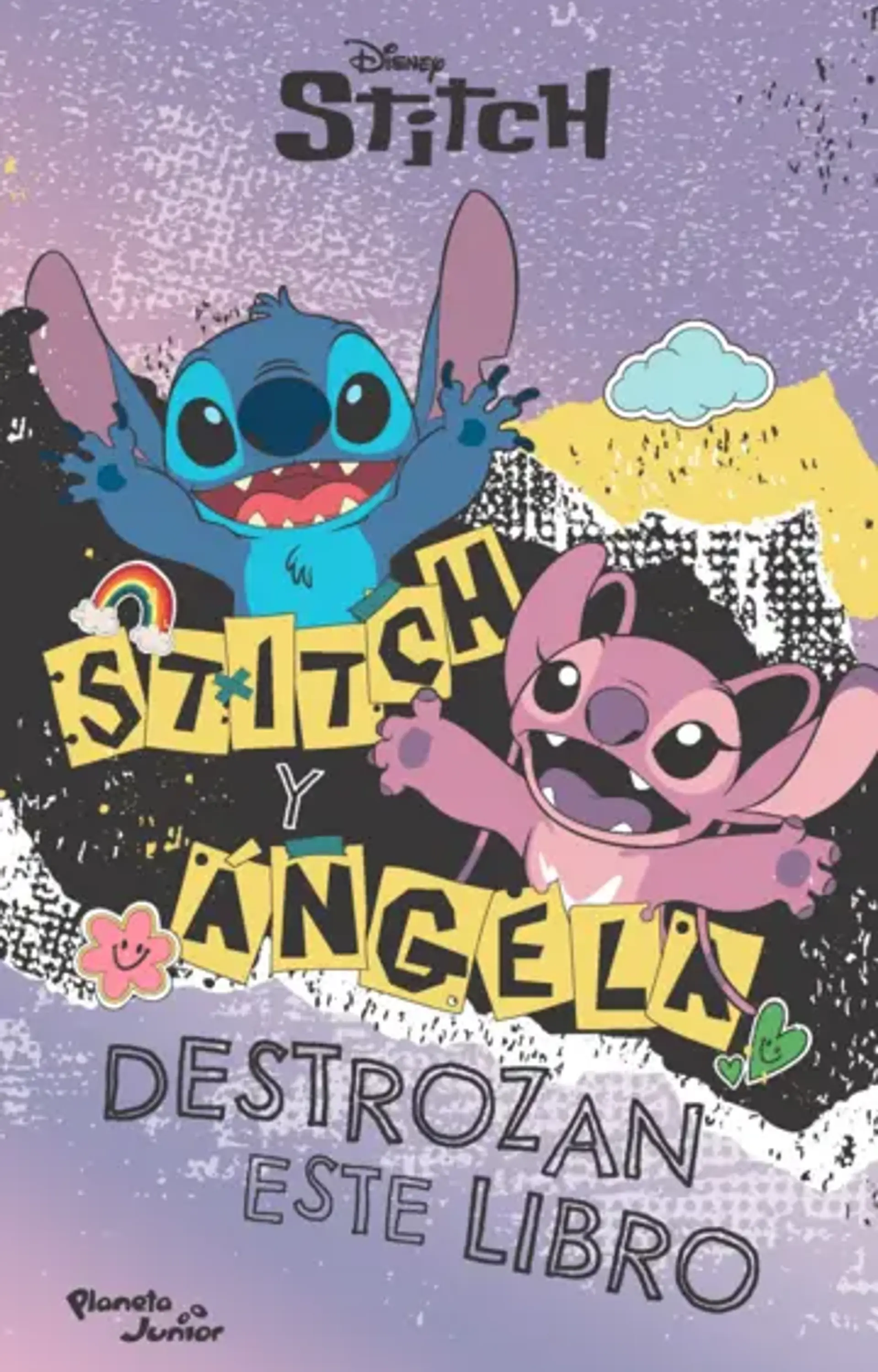 Stitch y Angela destrozan este libro 1