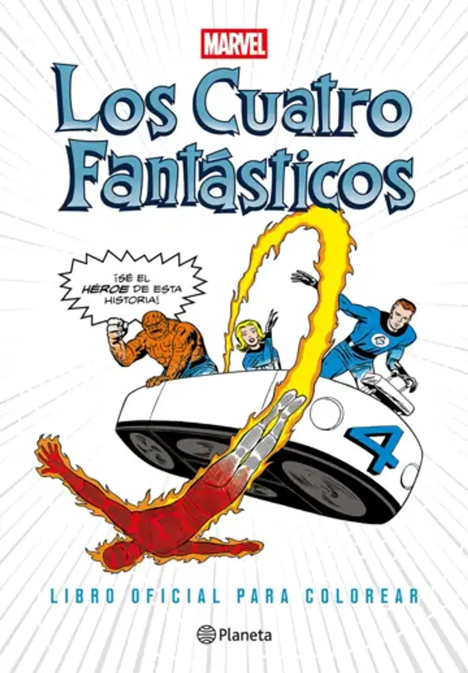 Los Cuatro Fantásticos. Libro oficial para colorear 1