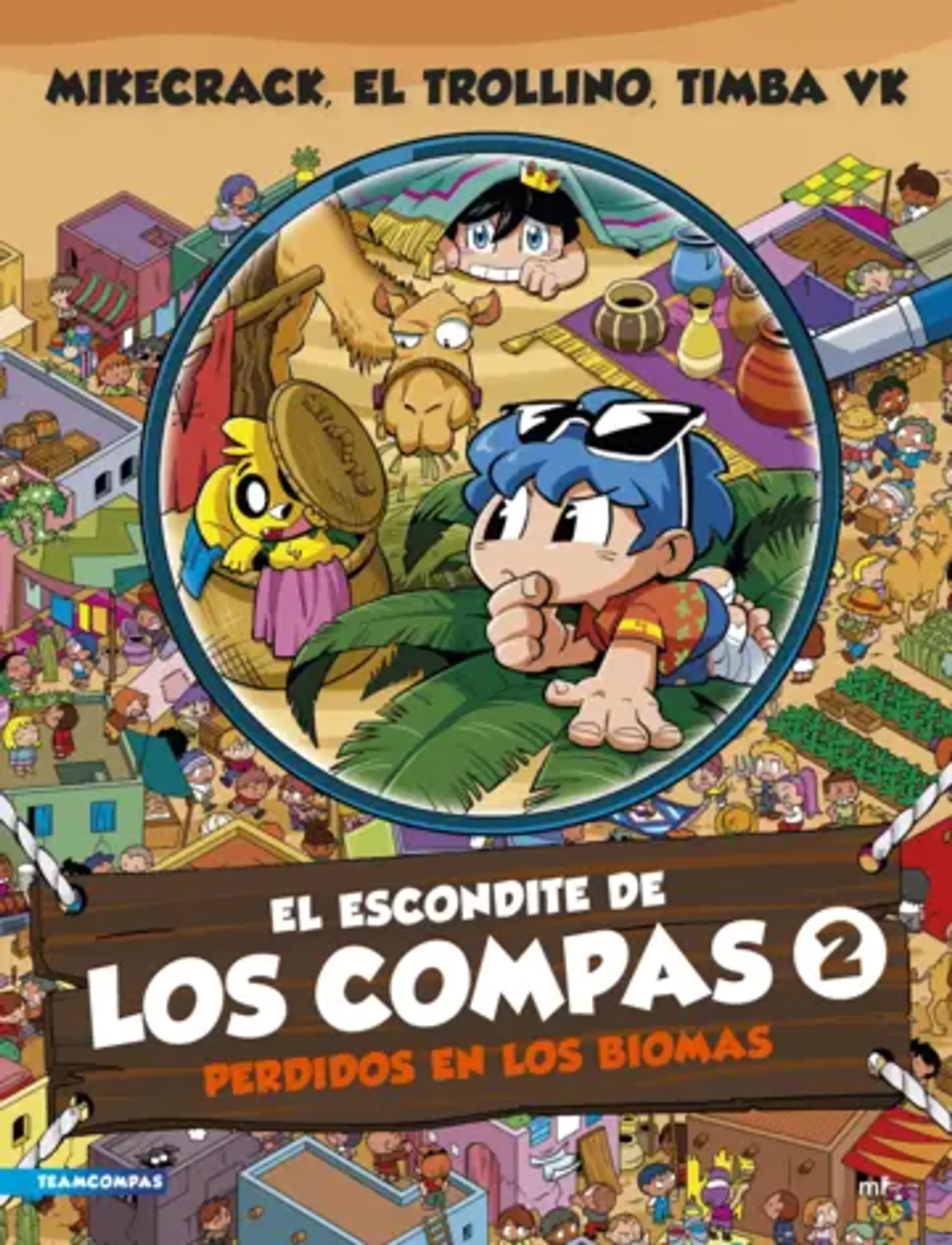 El escondite de Los Compas 2. Perdidos en los biomas 1