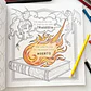 Libro oficial de Alas de sangre para colorear - Miniatura 3