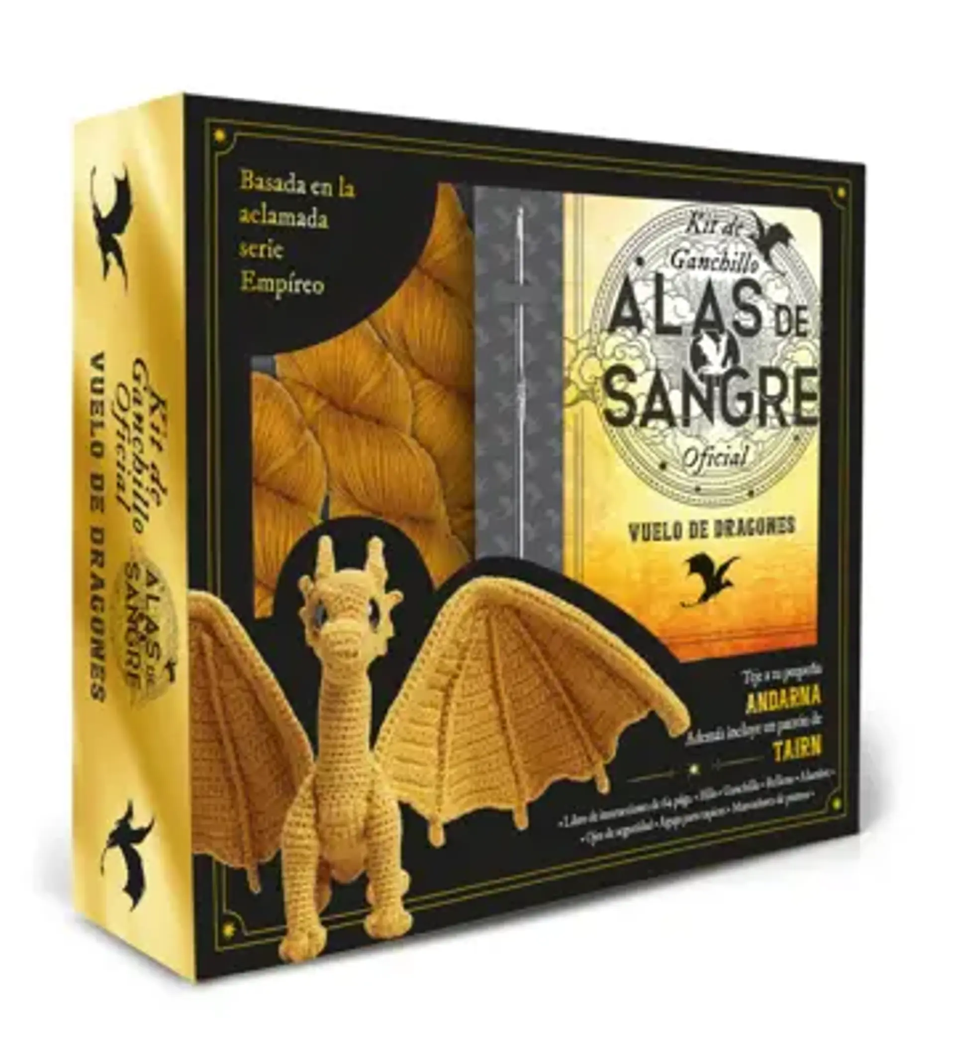 Kit de ganchillo Alas de Sangre 1