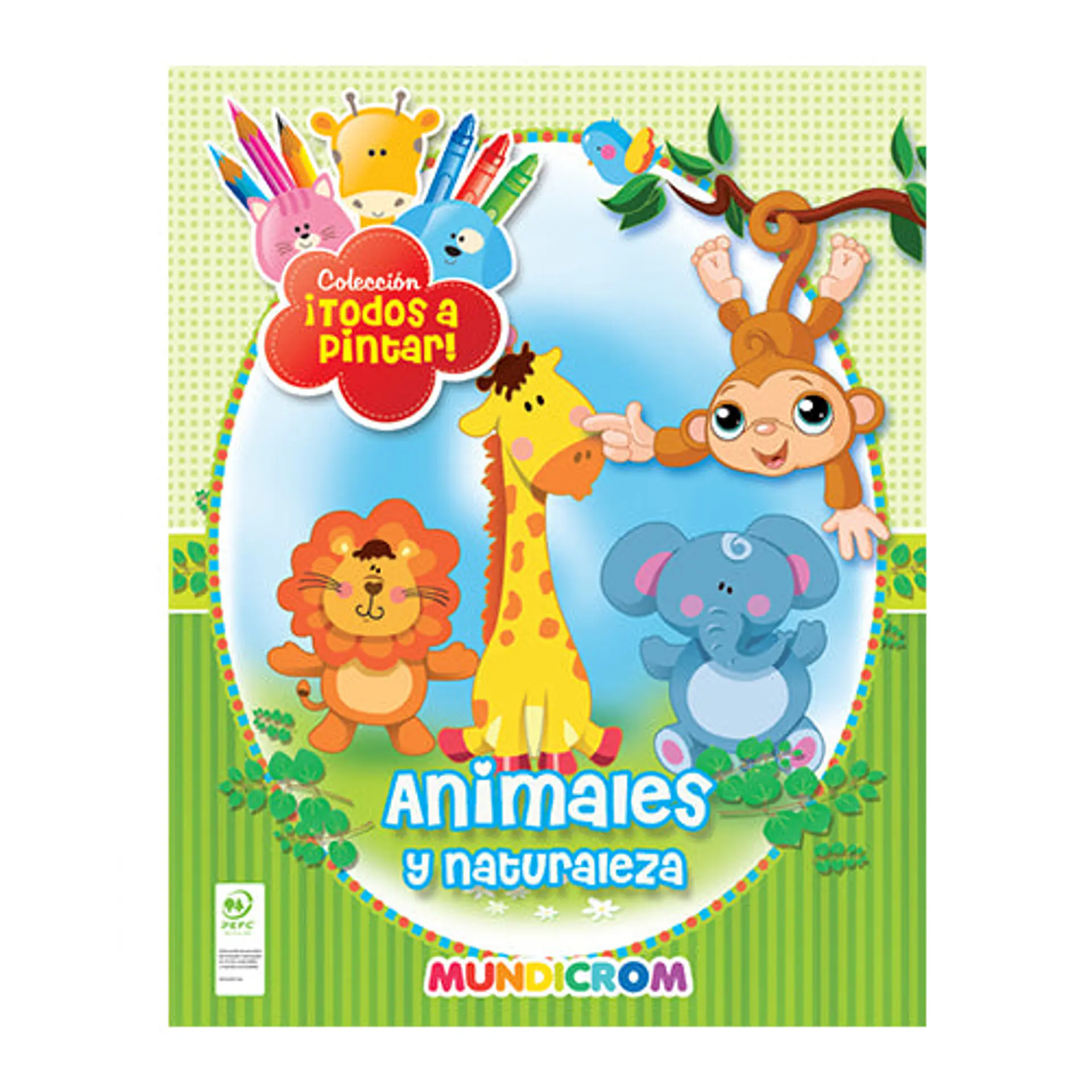 Animales y naturaleza. Colección ¡Todos a pintar! 1