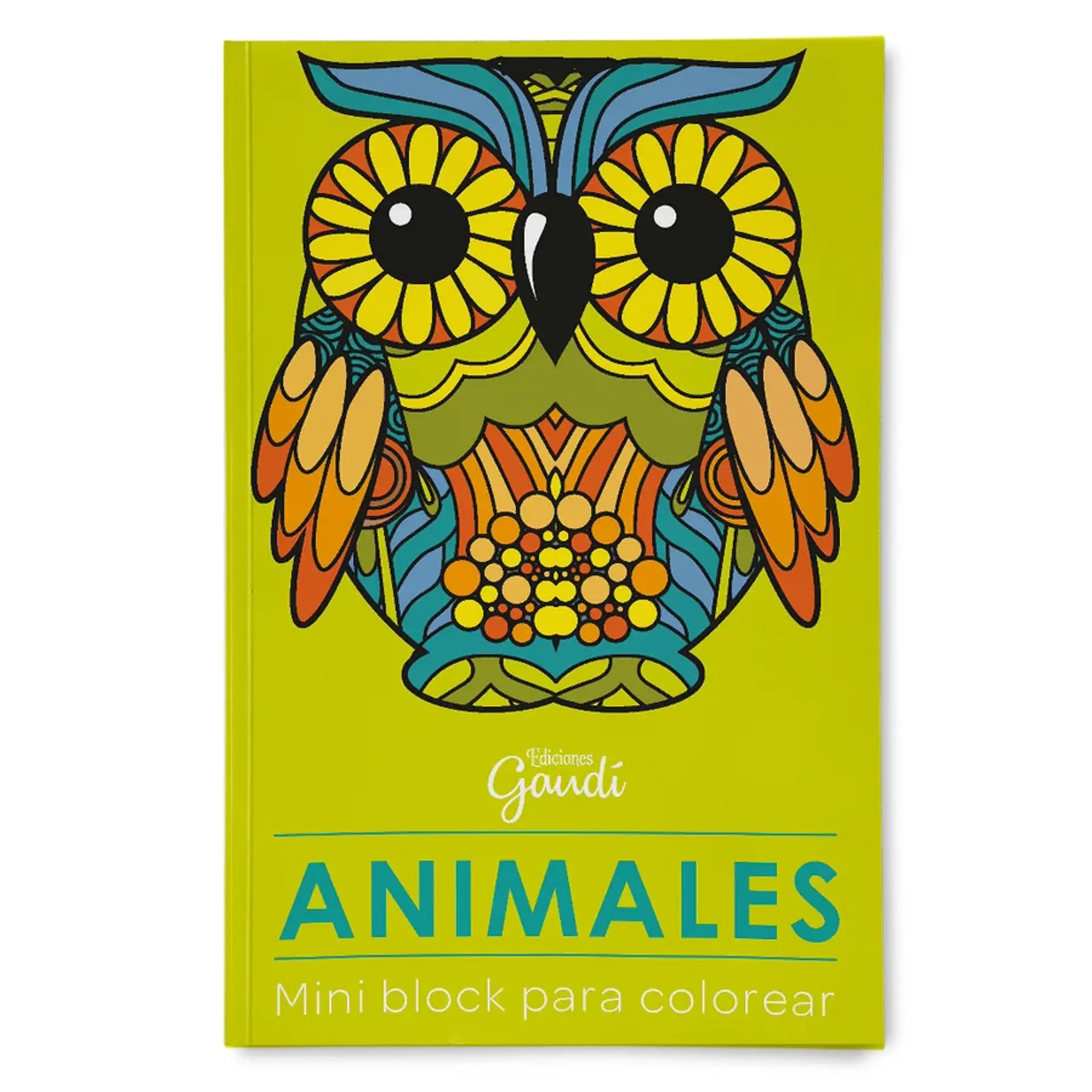 Animales. Mini block para colorear 1