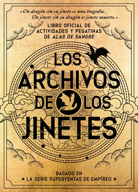 Libro oficial de actividades y pegatinas de Alas de Sangre