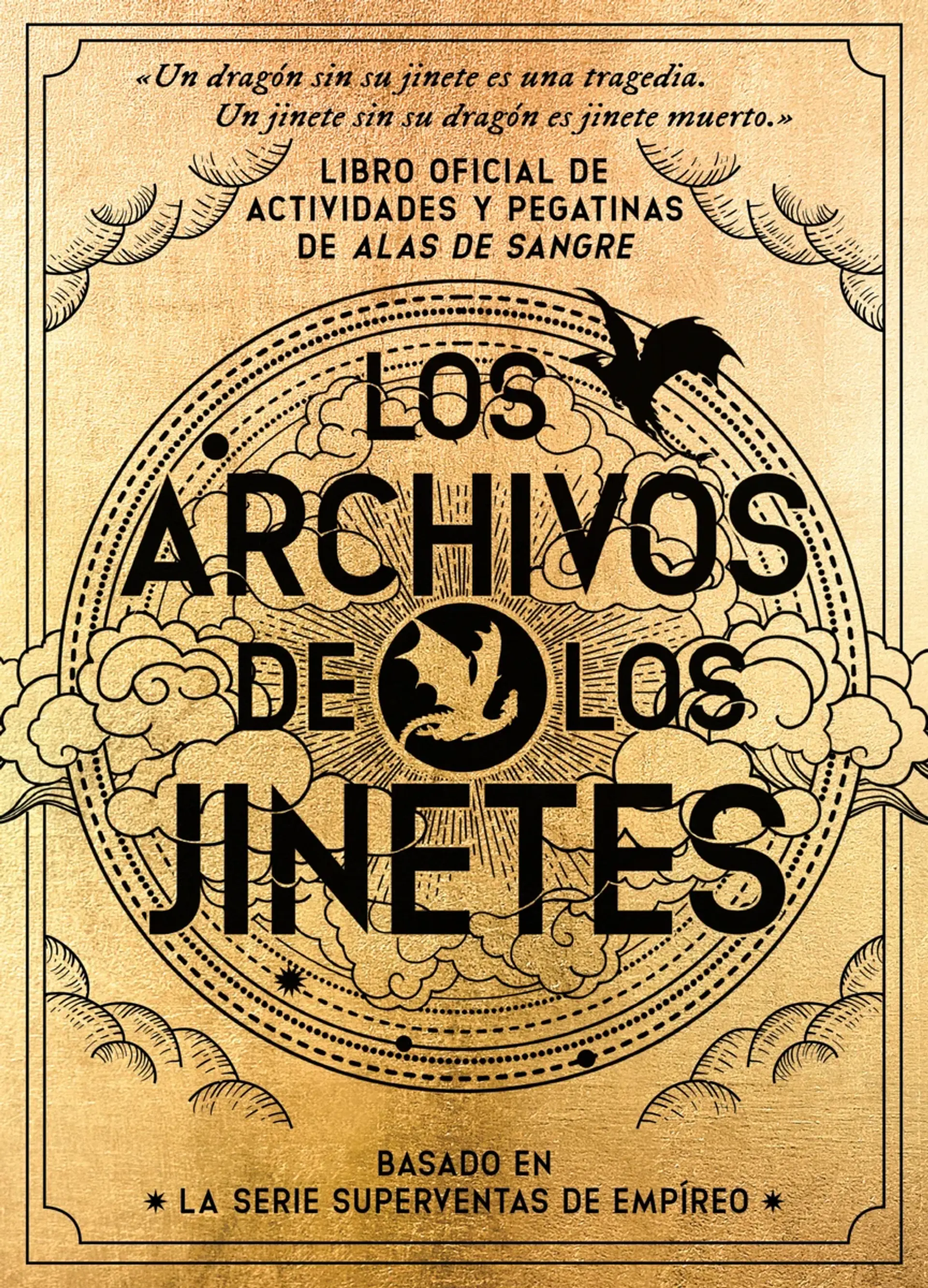 Libro oficial de actividades y pegatinas de Alas de Sangre 1