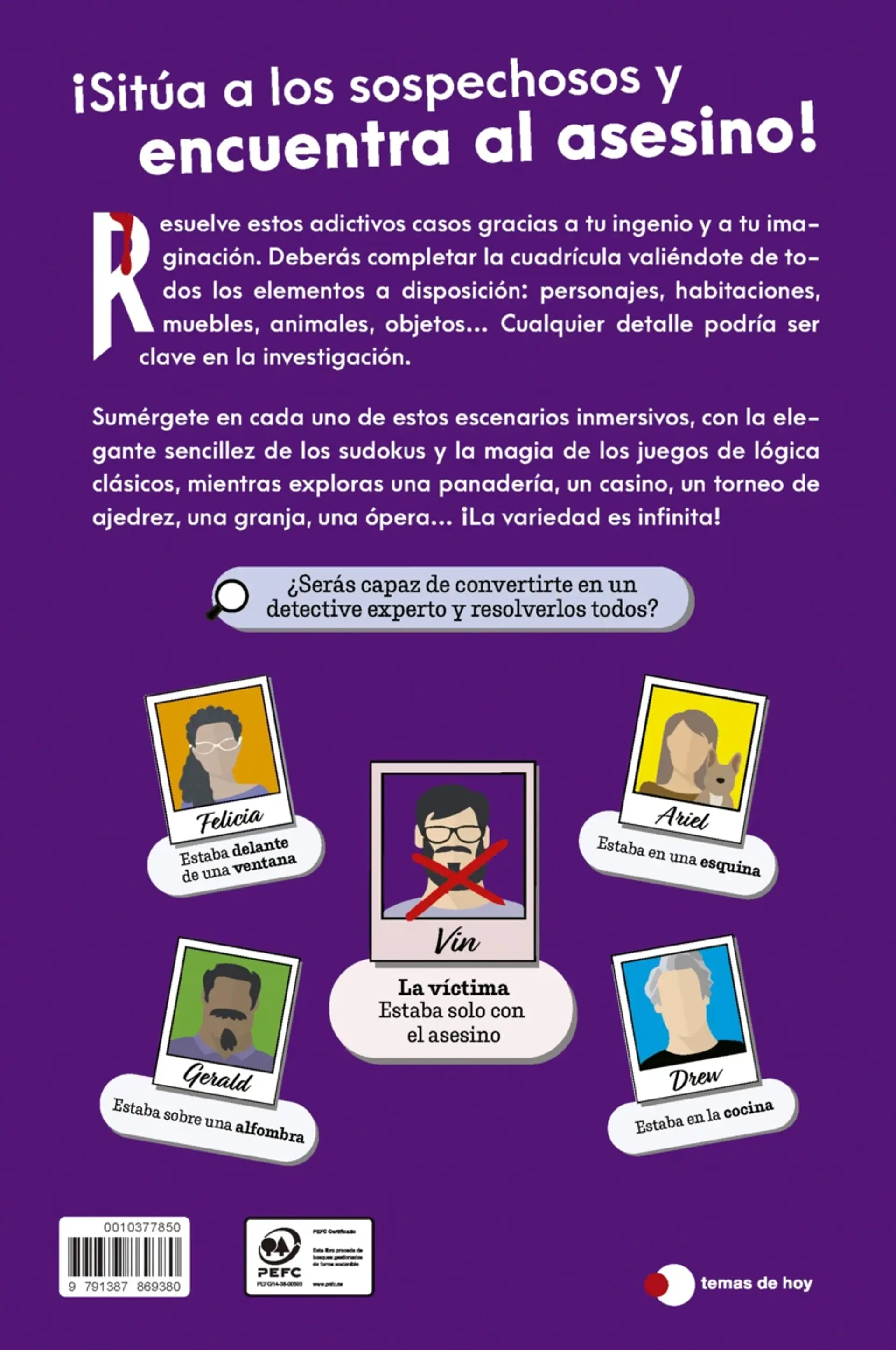 Murdoku: 80 acertijos de lógica y asesinatos 2