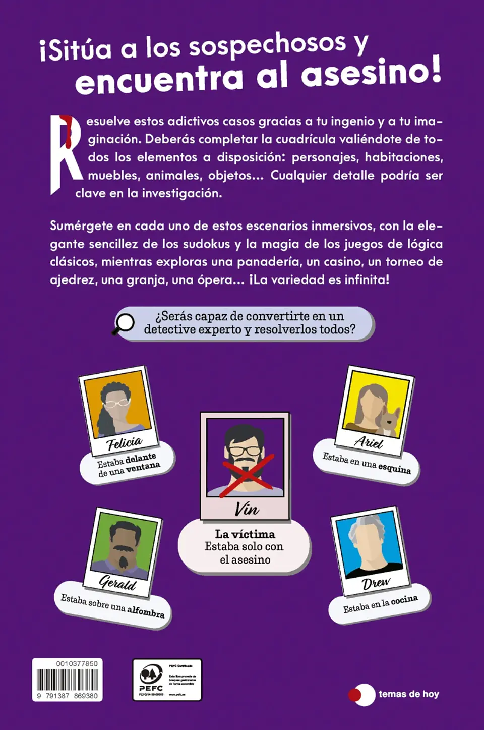 Murdoku: 80 acertijos de lógica y asesinatos 2