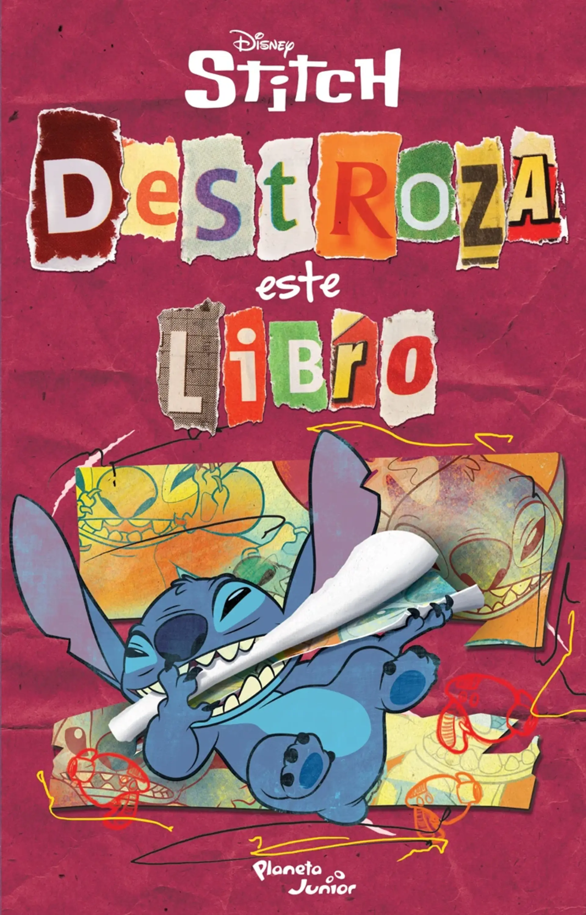Stitch. Destroza este libro 1