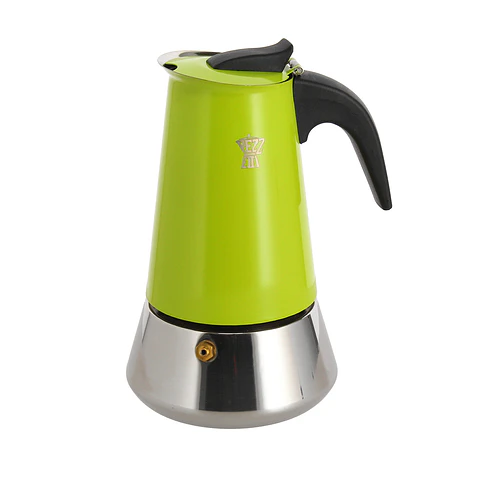 Cafetera  Steel Express 6 Tazas Pistacho