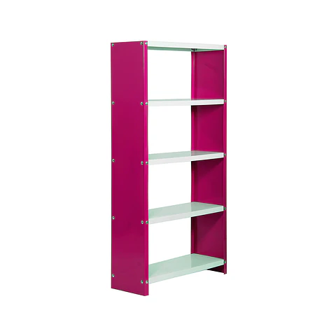 Estantería Habitat Plus 5/300 Rosa/Blanco