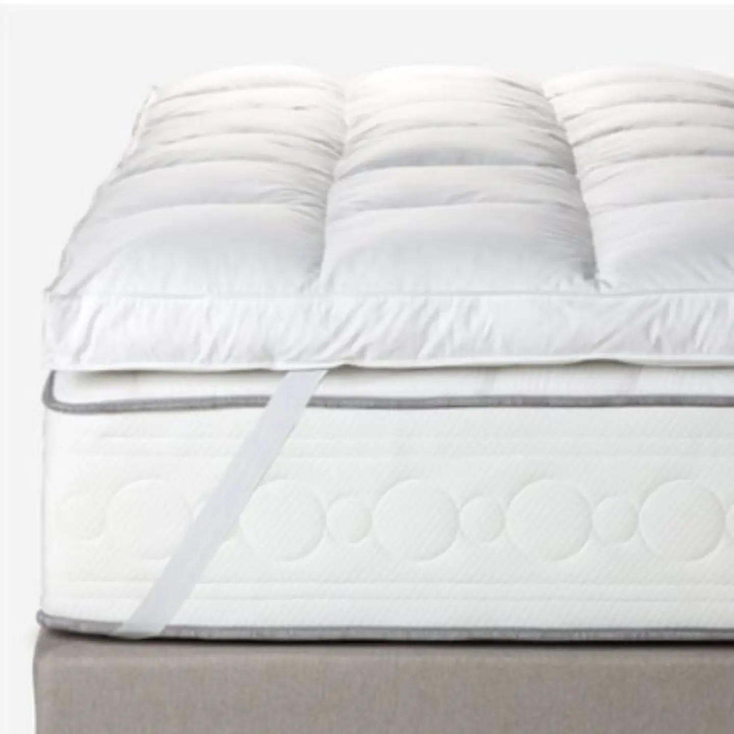 Topper King Algodón Egipcio 300 Hilos Liso Blanco 3