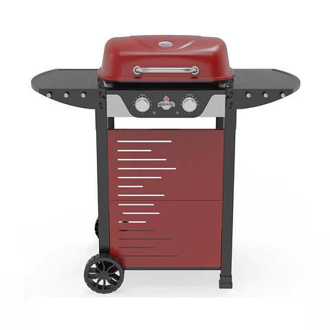 Parrilla Exterior Eléctrica Manhattan E2B Red