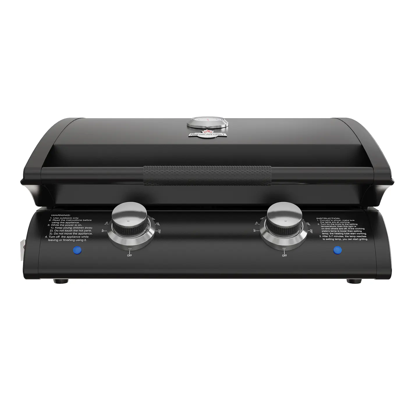Parrilla Exterior Eléctrica Boston E2B Black 2