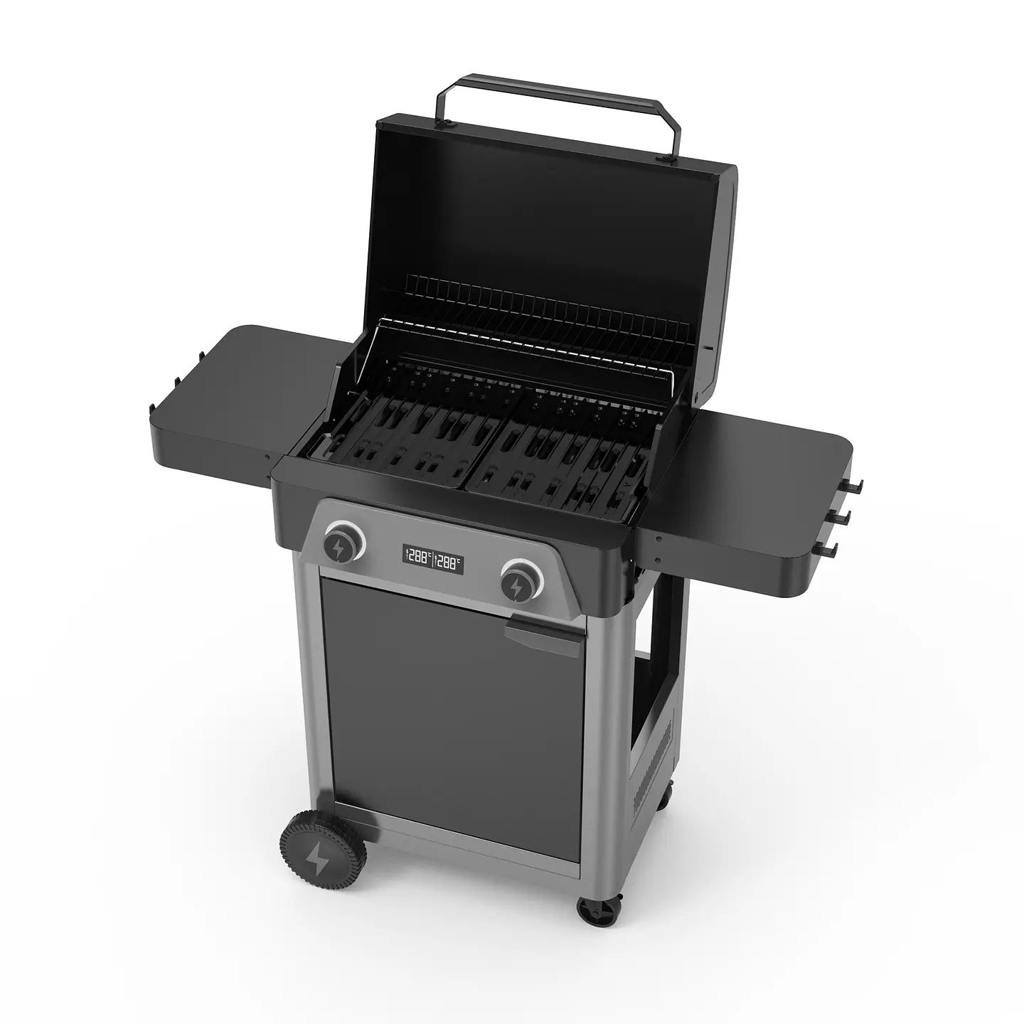 Parrilla Exterior Eléctrica California E2B Black Digital 4