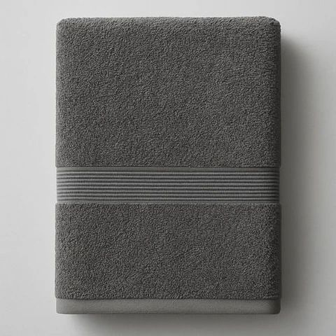 Toalla de Baño 700 Gramos Algodón Egipcio Gris Pizarra