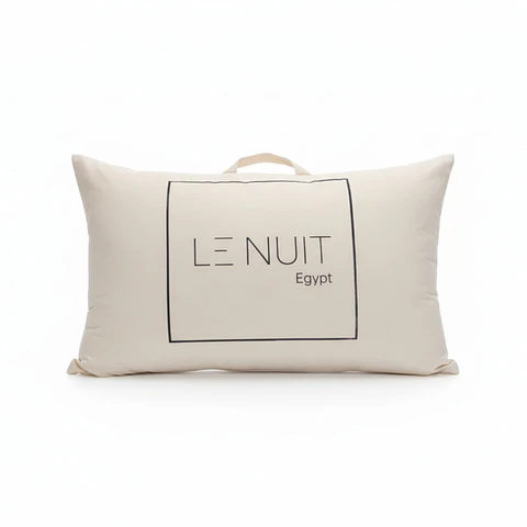 Almohada 1000 Gr Microfibra Tela 300 Hilos Algodón Egipcio 50x70 cm Blanco