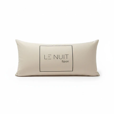 Almohada 1200 Gr Microfibra Tela 300 Hilos Algodón Egipcio 50x90 cm Blanco