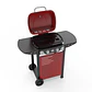 Set Parrilla Eléctrica 2 Quemadores Manhattan Red + Funda XS - Miniatura 5