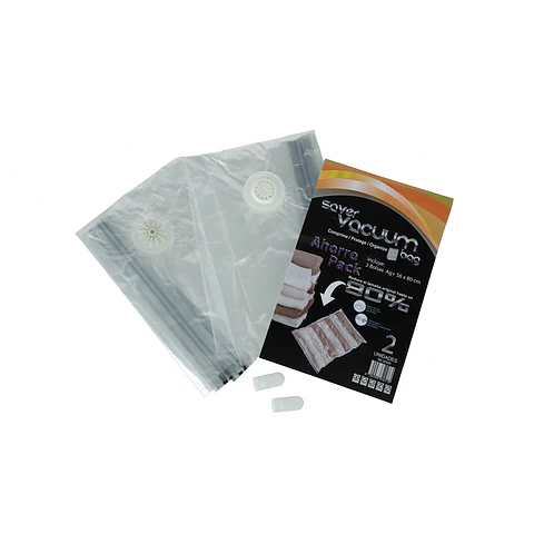 Pack Ahorro 8 Bolsas Ahorra Espacio SVB Ag+ 56 x 80 cm
