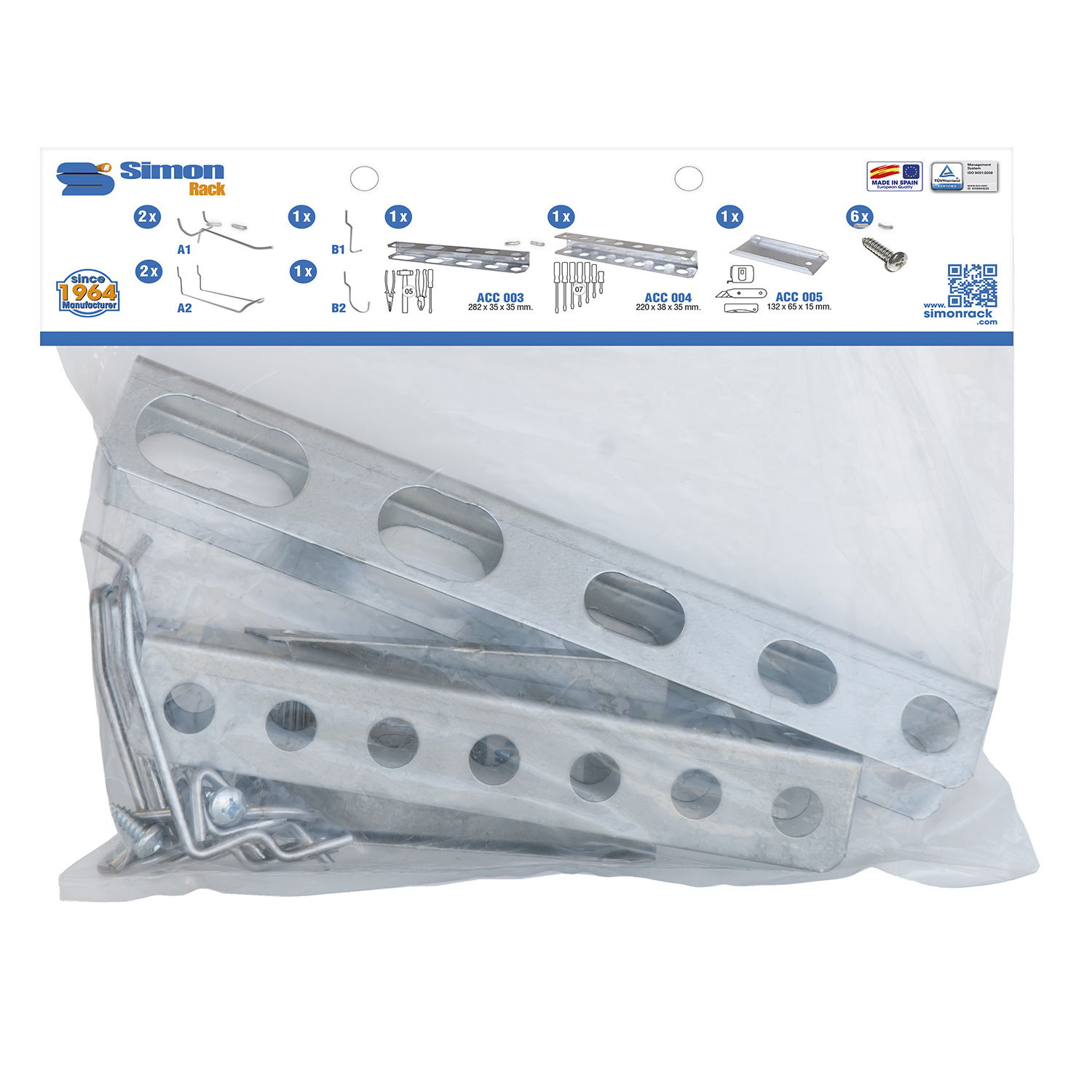 Bolsa Accesorios Panelclick 9 Piezas