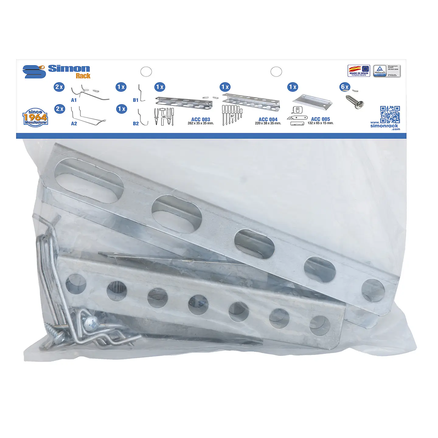 Bolsa Accesorios Panelclick 9 Piezas 2