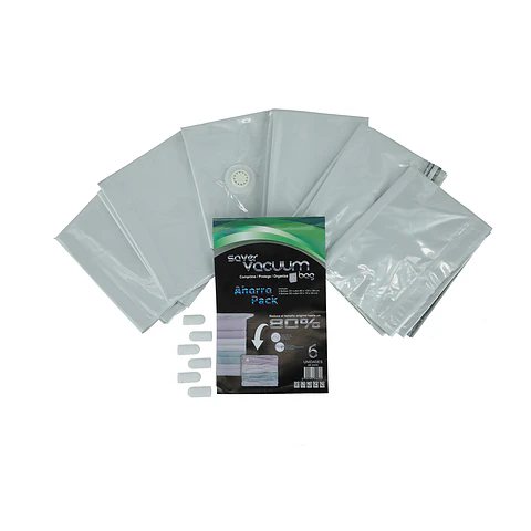 Pack Ahorro 18 Bolsas Ahorra Espacio SVB 3D CUBO