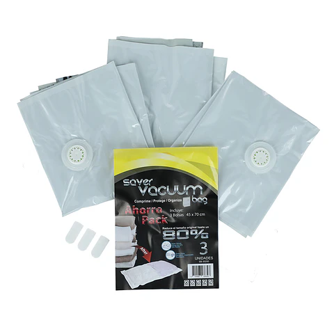Pack Ahorro 9 Bolsas Ahorra Espacio SVB 45 x 70 cm