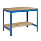 Banco Simonwork BT0 1200x750 Azul/Madera - Miniatura 1
