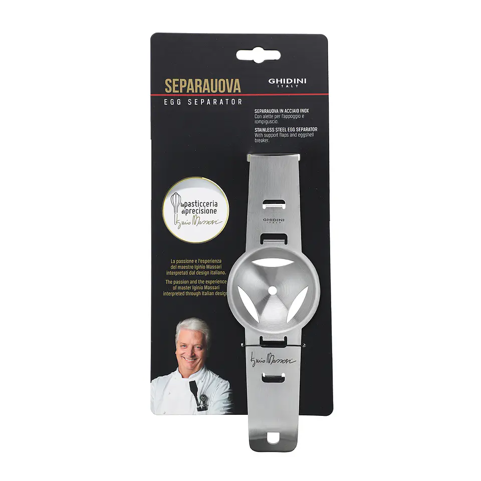 Separador de Huevos  Acero Inox Massari 1