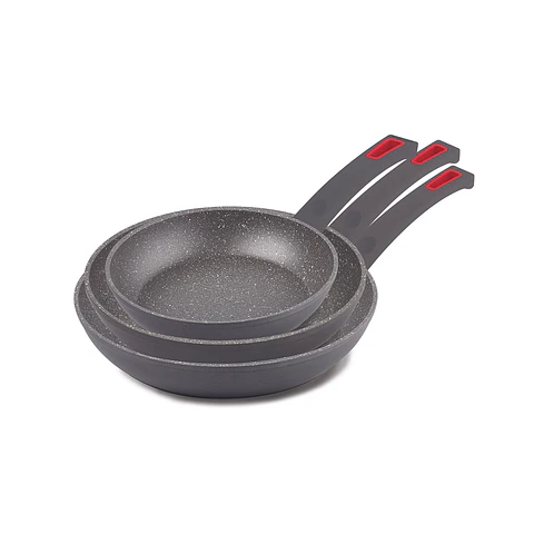 Set tres Sartenes 20-24-28cm Antiadherente Viva