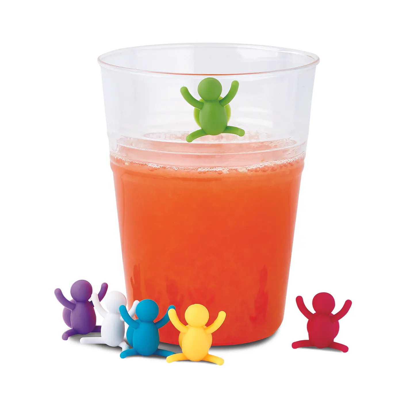 Set 6 Marcadores Silicona para Vasos 1
