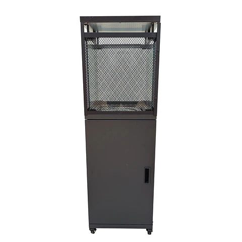 Estufa a Gas Exterior VULKAN Black Terraza Patio Jardn