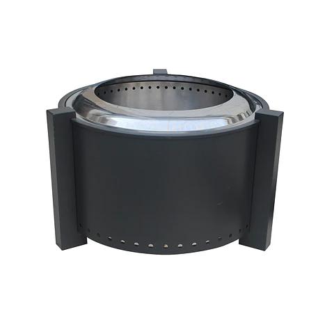 Fogon Brasero Sin Humo 65 cms PATAGON Black Terraza Patio Jardín